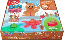 Baff Bombz bombes de bain gingerbread surprise lot de 6 jouets de bain