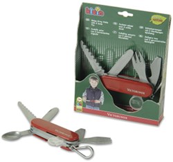Klein Zwitsers zakmes speelgoed met 6 functies - Victorinox design